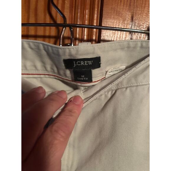 J.crew women’s khakis low fit wide leg preppy size 12 - Picture 3 of 4